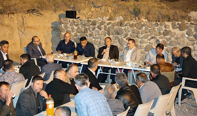 Talas'ta muhtarlar Mengücek'te buluştu