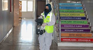 Talas'ta okullar hijyenik ortamda eğitime başladı