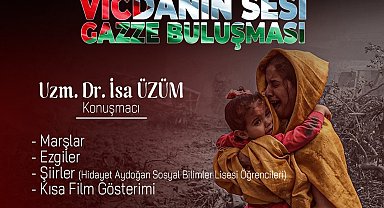Talas'tan Gazze için anlamlı buluşma