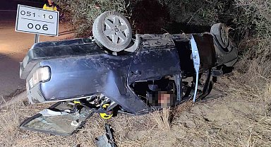 Tarsus'ta trafik kazası:1 ölü, 3 yaralı