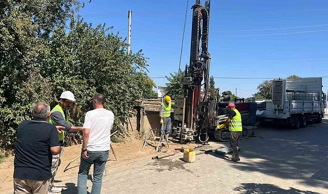 Taşkın riski oluşturan köprüde çalışmalar başladı