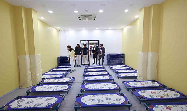 Tavas Şehit Polis Veli Kabalay Çocuk Gelişim Merkezi minik öğrencilerine kavuştu