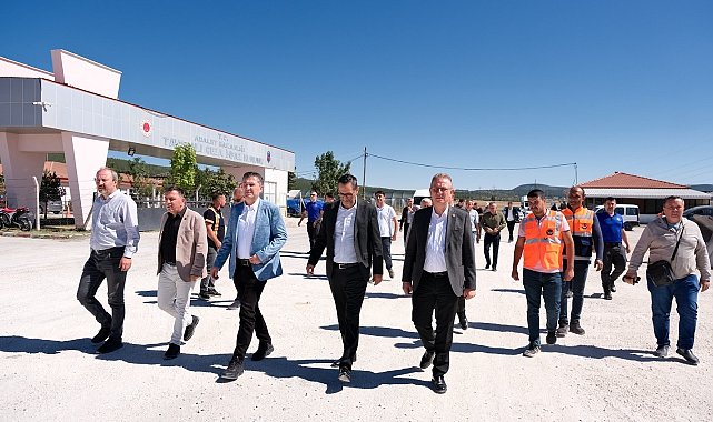 Tavşanlı T Tipi Cezaevi'nin yoluna bakım