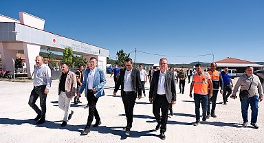 Tavşanlı T Tipi Cezaevi'nin yoluna bakım