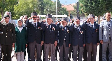 Tavşanlı'da 19 Eylül Gaziler Günü törenle kutlandı