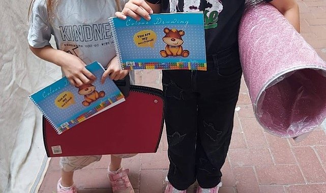 Tavşanlı'da KÜKAD'dan anlamlı destek ile 200 öğrencinin yüzü güldü