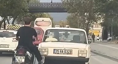 Tek ayağıyla inanılmaz kurtarış