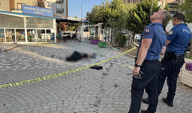 Tekirdağ'da 7. kattan düşen vatandaş hayatını kaybetti