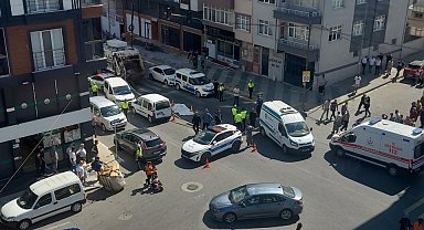 Tekirdağ'da çöp kamyonunun çarptığı yaşlı adam hayatını kaybetti