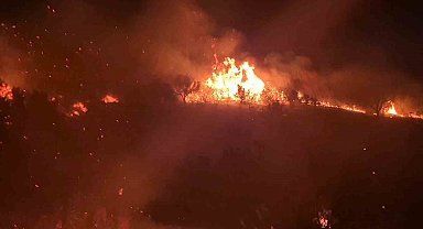 Tekirdağ'da geniş alana yayılan yangın kontrol altına alındı