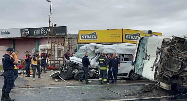 Tekirdağ'da korkunç kaza: 3 ölü, 9 yaralı