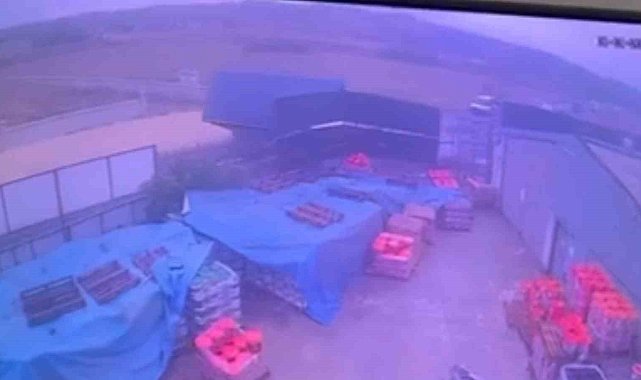 Tekirdağ'da korkunç kazanın güvenlik kamerası görüntüsü ortaya çıktı