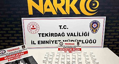 Tekirdağ'da narkotik operasyonları hız kesmeden devam ediyor 14 kişi tutuklandı
