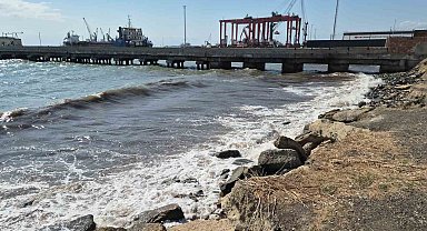 Tekirdağ'da poyraz etkili oluyor