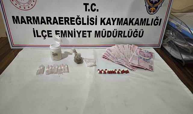 Tekirdağ'da uyuşturucu operasyonu: 1 kişi yakalandı