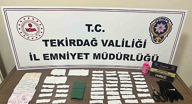 Tekirdağ'da uyuşturucu operasyonu: 10 şüpheli tutuklandı