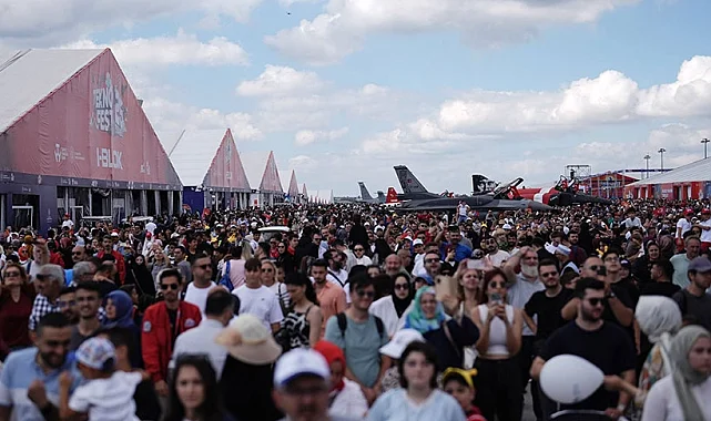TEKNOFEST 1,5 milyon ziyaretçiye ulaştı