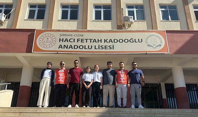 TEMA Vakfı'ndan Cizre Hacı Fettah Kadooğlu Anadolu Lisesine 'teşekkür mektubu'
