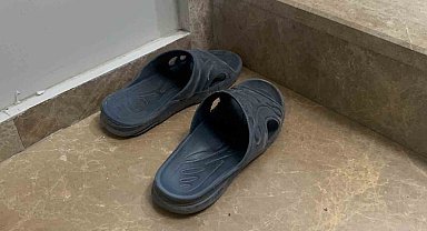 Terlik takasıyla hırsızlık: Eskiyi bıraktı, yeniyi götürdü