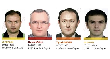Terör suçundan aranan Düzceli isimler o listede yer aldı
