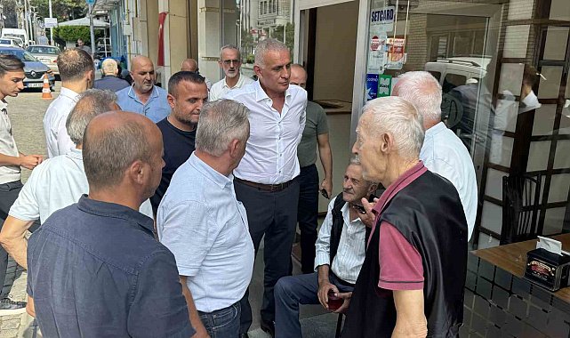 TFF Başkanı İbrahim Hacıosmanoğlu, Trabzon'da