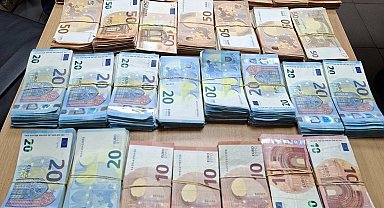 Tır kabininde ele geçirilen 99 bin 970 euro komşuya kaldı