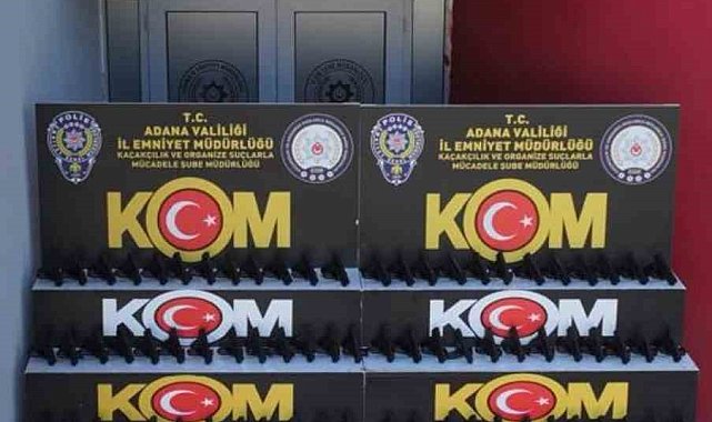Tırda 97 ruhsatsız tabanca ele geçirildi, sürücü tutuklandı