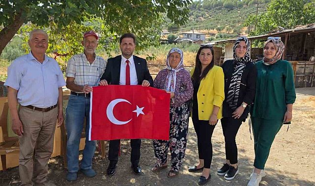 Tire AK Parti'den şehit ailesine anlamlı ziyaret