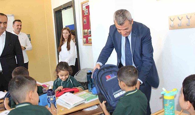 TKDK Malatya'dan kırsaldaki öğrencilere eğitim seti desteği