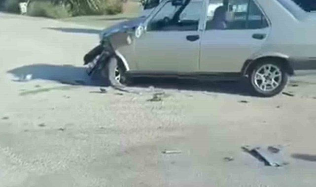 Tofaş'la çarpışarak tarlaya uçan motosikletin 18 yaşındaki sürücüsü öldü