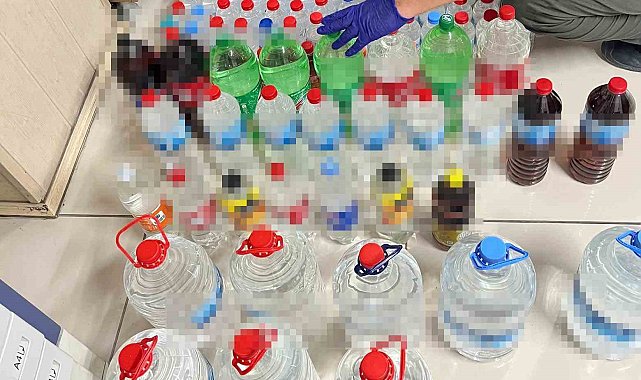 Tokat'ta sahte içki operasyonu: 2 gözaltı
