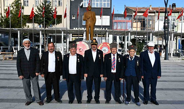 Tomarza'da Gazileri Günü programı düzenlendi