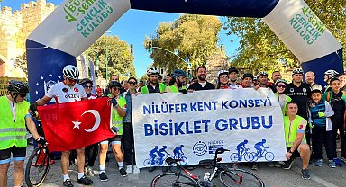 Tophane'den Mudanya'ya pedallar iyiliğe çevrildi