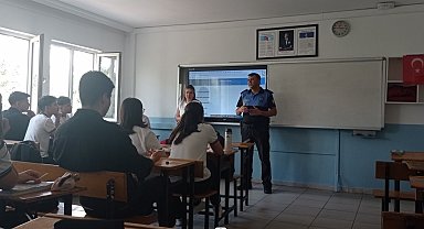 Toplum destekli polislik ekiplerinden 'güvenlik' bilgilendirmesi