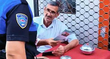 Toplum destekli polislik ekiplerinden esnafa güvenlik bilgilendirmesi