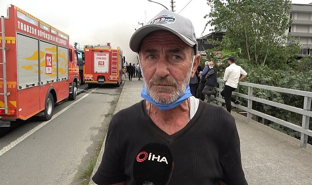 Trabzon'da AVM yangının ilk çıktığı andaki görgü tanığı: "Sanki savaşta bomba atılır gibi patlama sesi duydum"