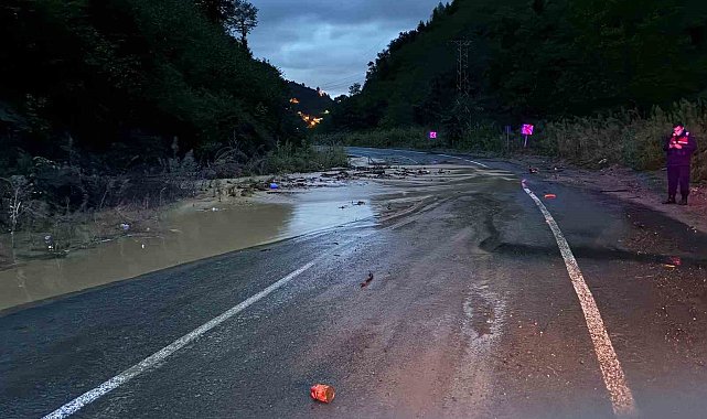Trabzon'da heyelan