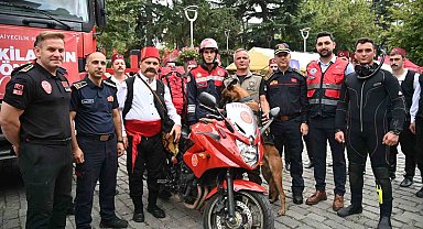 Trabzon'da motorlu itfaiye Timi kuruldu