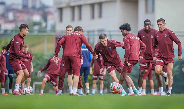Trabzonspor, Gaziantep FK maçı hazırlıklarını tamamlandı