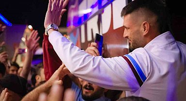 Trabzonspor taraftarından takıma destek