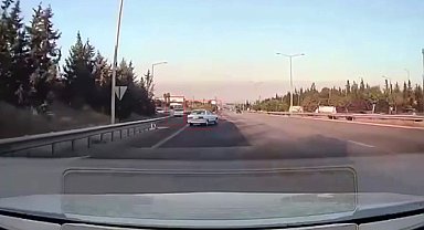 Trafik canavarı ters yönden geldi, kazalara neden oldu