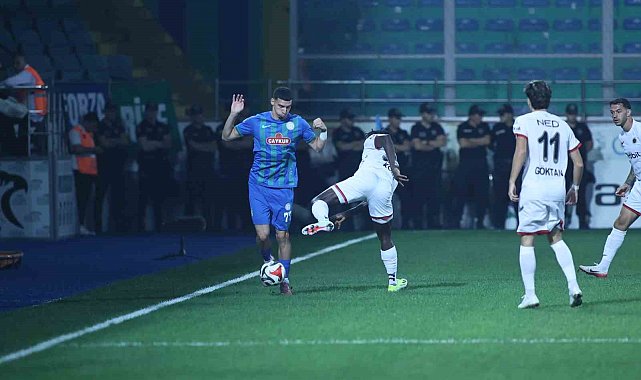 Trendyol Süper Lig: Çaykur Rizespor: 0 - Gençlerbirliği: 0