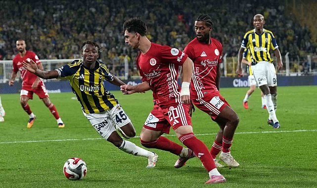 Trendyol Süper Lig: Fenerbahçe: 2 - Antalyaspor: 0
