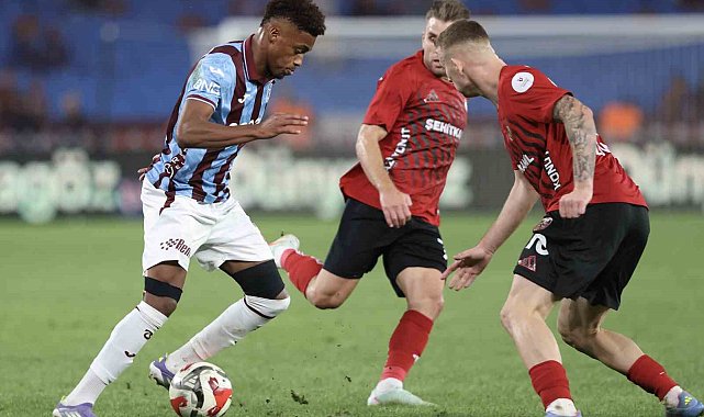 Trendyol Süper Lig: Trabzonspor: 1 - Gaziantep FK: 1