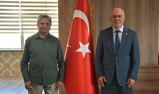 TÜBİTAK projesi kapsamında Uşak Üniversitesi'ne gelen Prof. Dr. Mursaleen çalışmalarını tamamladı