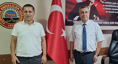 TÜED Bursa Şubesi'nde emeklilerin sorunları tartışıldı