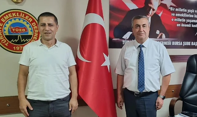 TÜED Bursa Şubesi'nde emeklilerin sorunları tartışıldı
