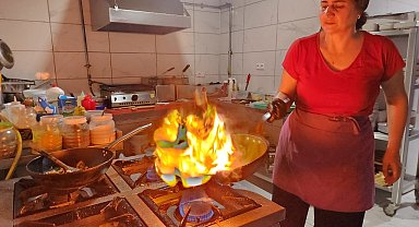 Tunceli'de kadınların kurduğu sofrada hem gelenek hem de sağlık var