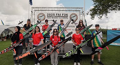 Türk kızları Dünya Kupası'nda havacılıkta ilk üçte