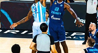 Türk Telekom, Gloria Pre-Season Games Turnuvası'nda Zenit'i 82-79 mağlup etti